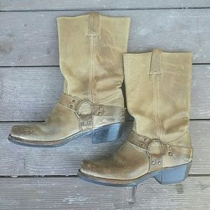 Frye Harness Boots Sz 9M